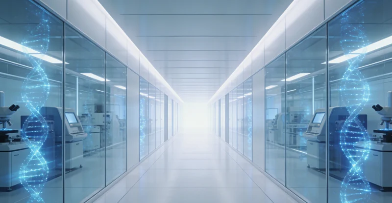 传统痰涂片镜检示意图