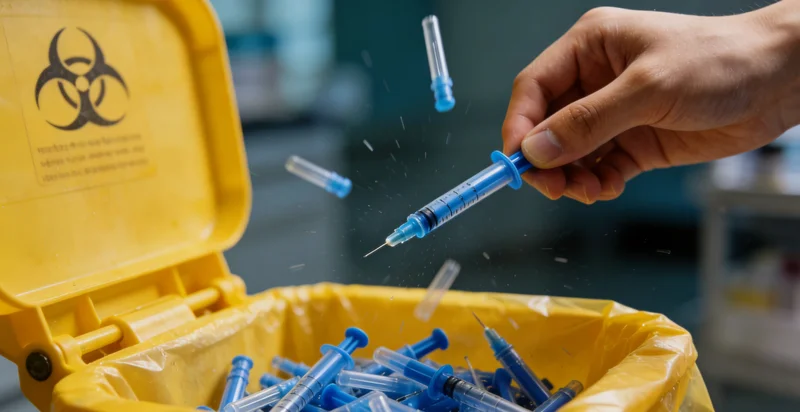 专业实验室内的基因检测设备与工