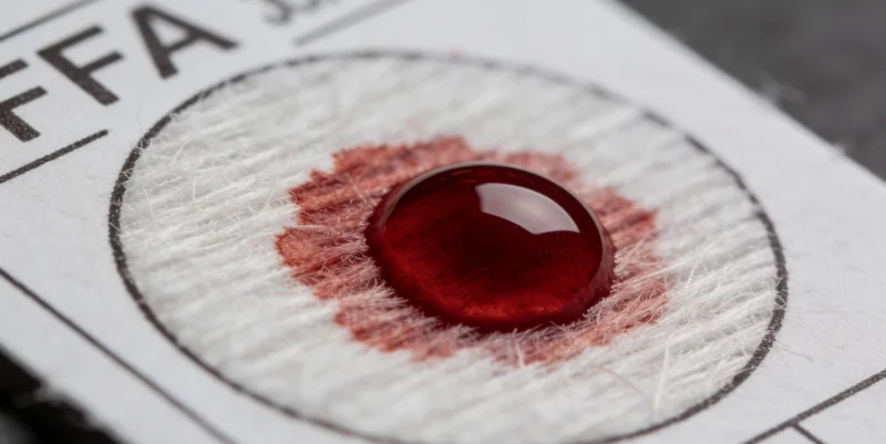 专业人员正在进行呼吸道样本采集