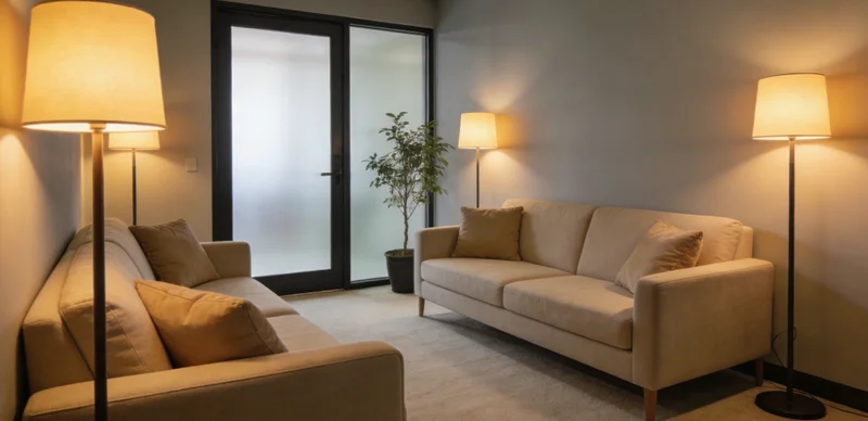 鞍山市某医院大楼，示意传统检测