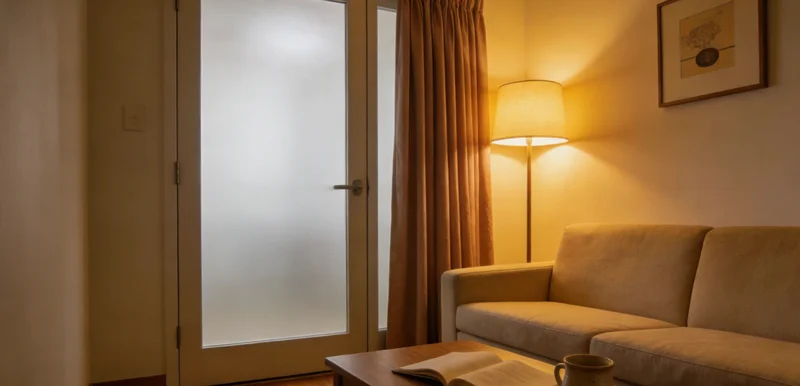 康复出院的年轻患者与家人拥抱,