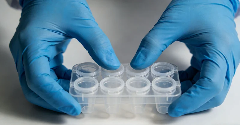 一位患者正在向医生咨询基因检测报告