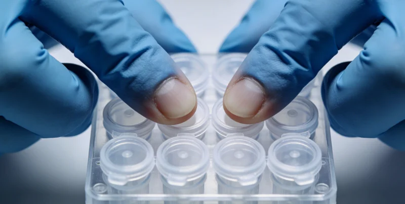 医生正在向患者详细解读基因检测报告