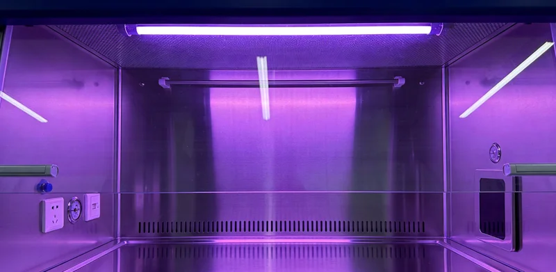 医生在办公室内,正结合基因检测