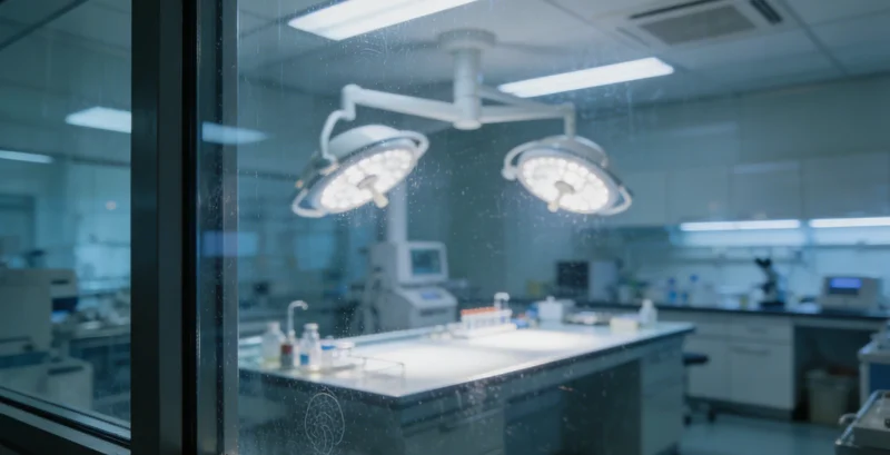 医生在病房根据基因检测报告讨论