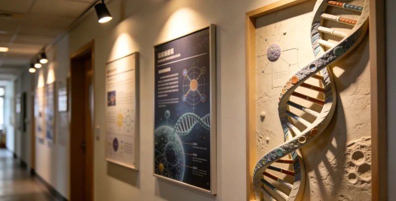 一位年轻白领在办公室捂着腹部,