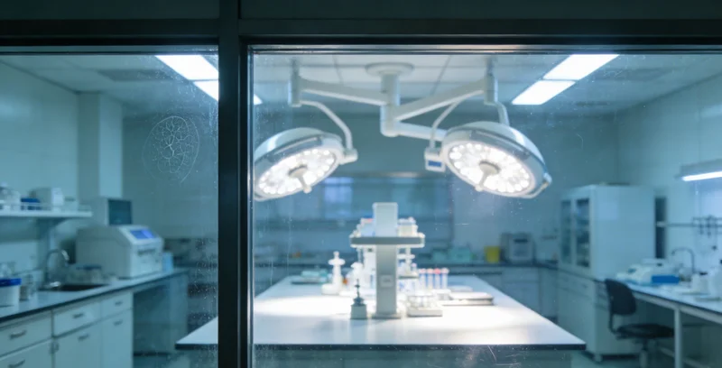 高精尖基因检测设备内部环境