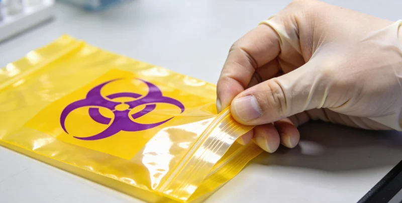 专业人士正在向咨询者讲解基因检