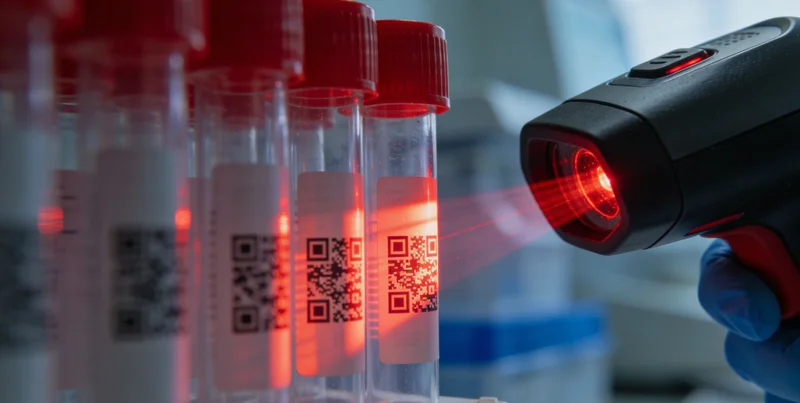 在医院诊室,医生正在向家长详细