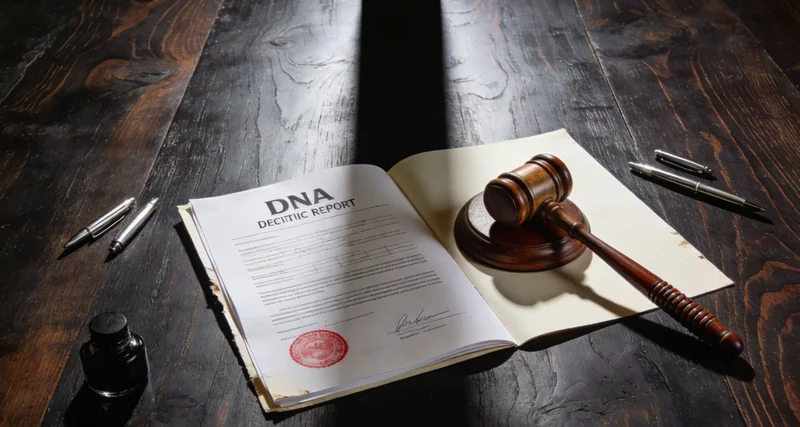 医生与患者家属正在沟通检测报告