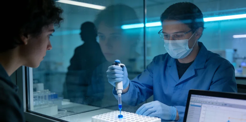 现代化基因检测实验室环境