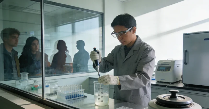 一位康复出院的年轻男性患者与家