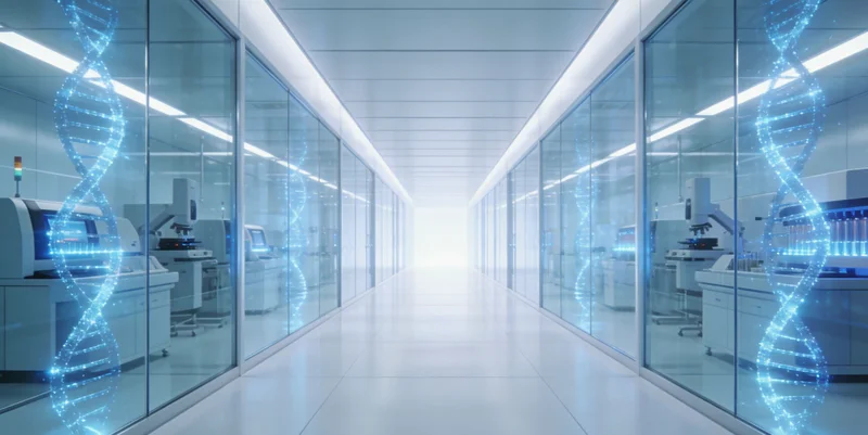 专业人员向咨询者详细解读基因检