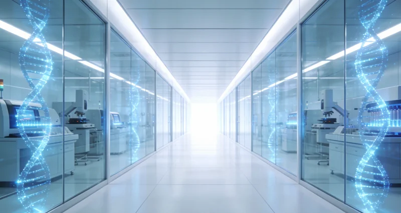 万核基因专业检测报告示意图,突