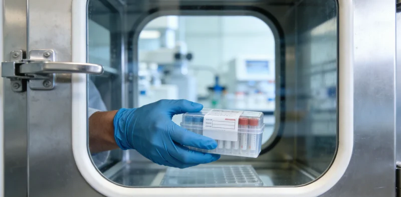 遗传咨询师正在提供专业的检测后