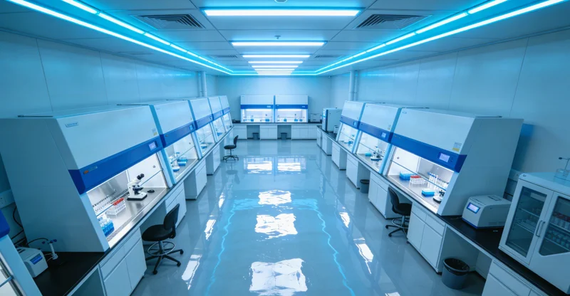 专业实验室进行病原基因检测工作