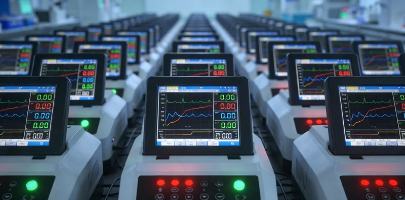 实验室技术人员在生物安全柜前操