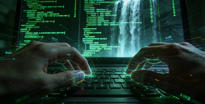 一张展现现代实验室中高科技基因