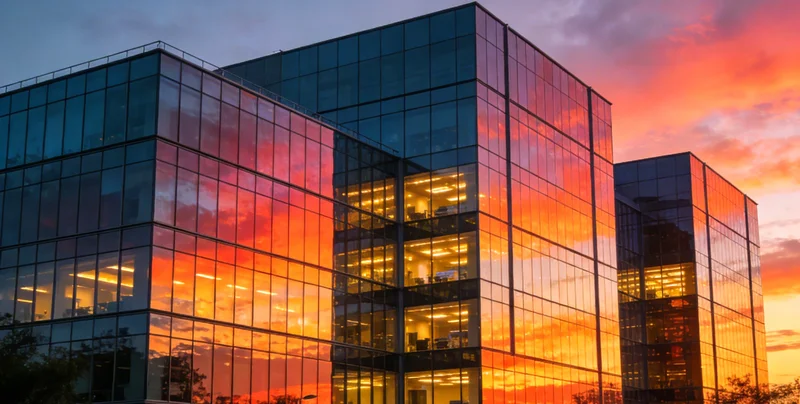 医生在诊室内向患者展示并解读基