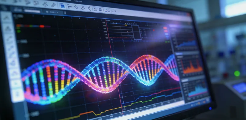 医生在诊室中查看患者的肺部CT