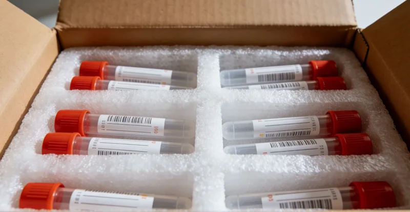 医护人员进行样本采集