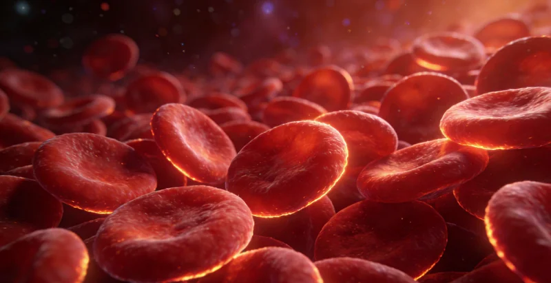 医生与患者共同查看检测报告并进