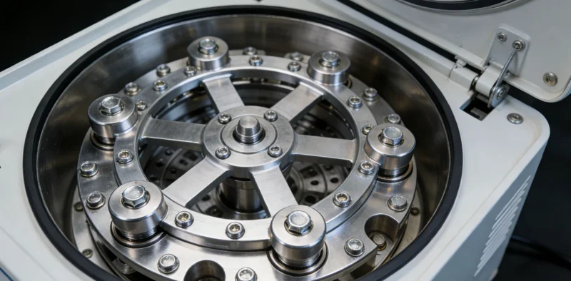 专业实验室内,技术人员正在操作新一代基因测序仪,进行样本分析