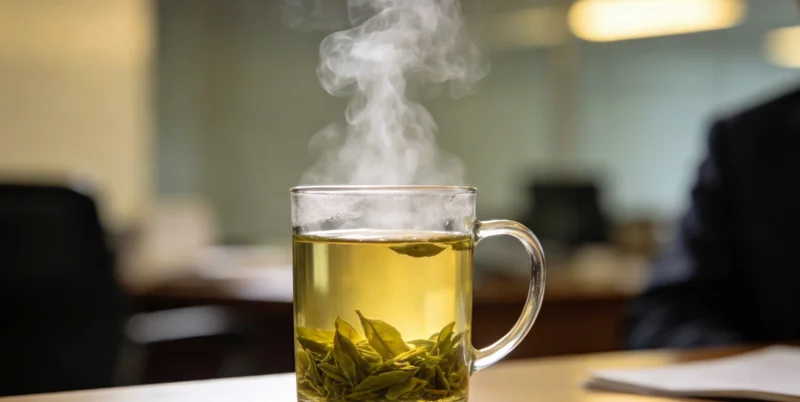 专业人士在为客户解读基因检测报