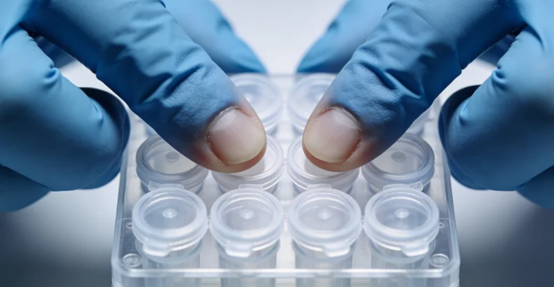 CMV病毒结构三维示意图，展示