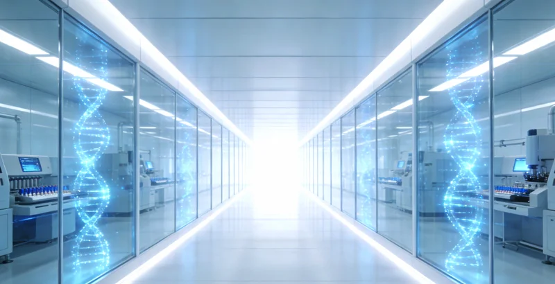 医生在诊室中,正向咨询者详细解