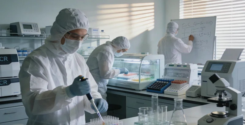 展示病毒基因检测从样本到分析报