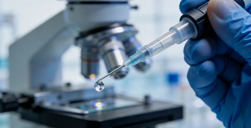 一位专业人员在办公室内，正通过