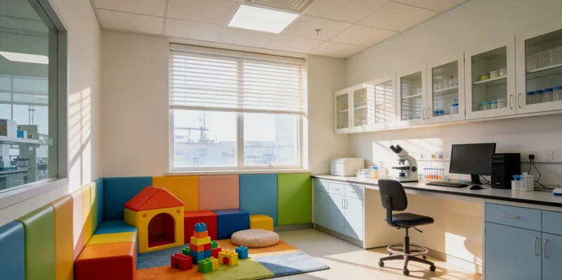 一位市民在天水某医院门口查看体检报告,面露担忧