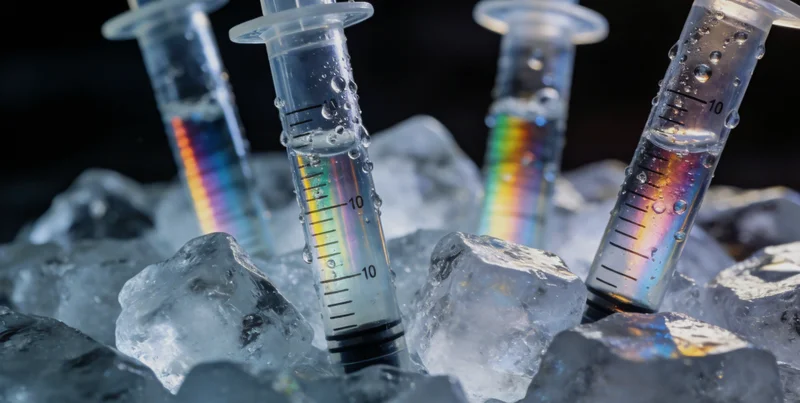 医生正在电脑前为咨询者分析肺部