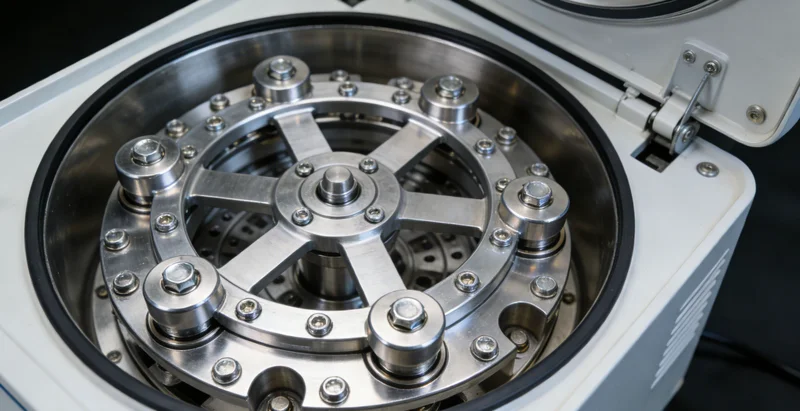 实验室内部,技术人员正在操作精