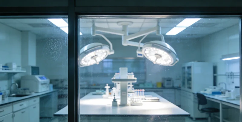 现代化基因检测实验室内部环境