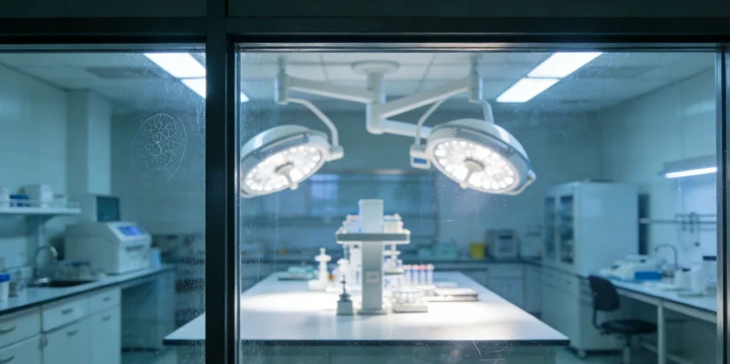 实验室技术人员进行高通量测序操