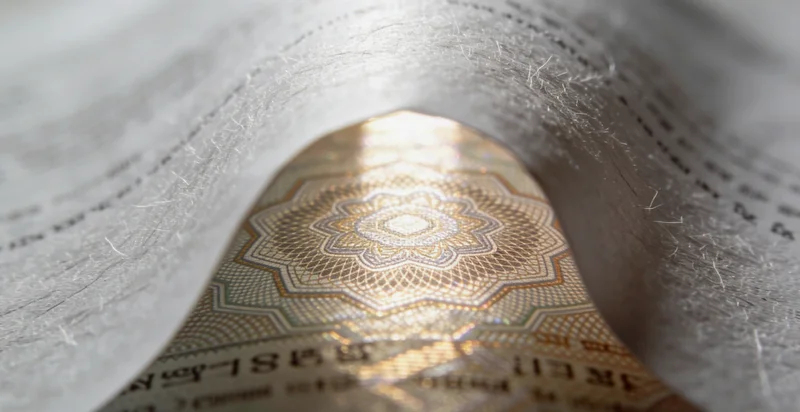 象征精准医疗的抽象概念图，展现