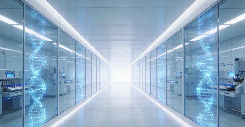 桌上摆放着整洁的HPV自采样检