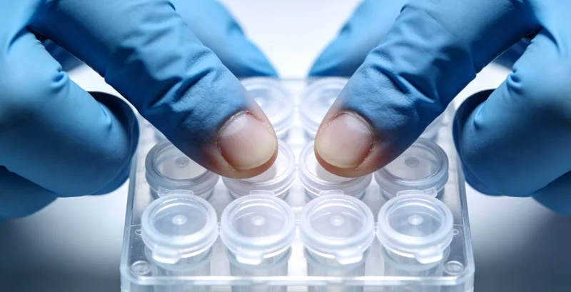 专业人士正在向铁岭居民讲解肠癌基因检测报告