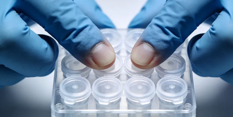 专业人员在绥化向市民讲解基因检测报告