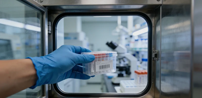 专业咨询师为宁德市民解读检测报告场景