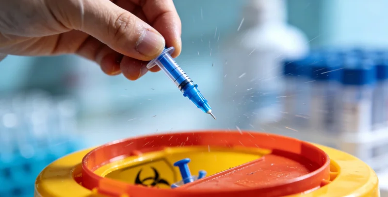 医生与咨询者就检测报告进行沟通