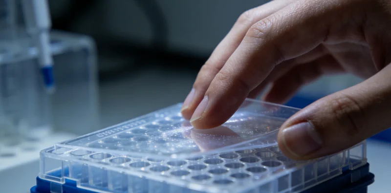 在康复科治疗室，一位脑炎恢复期