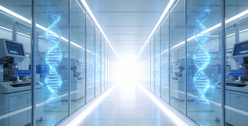 专业医生正在解读基因检测报告