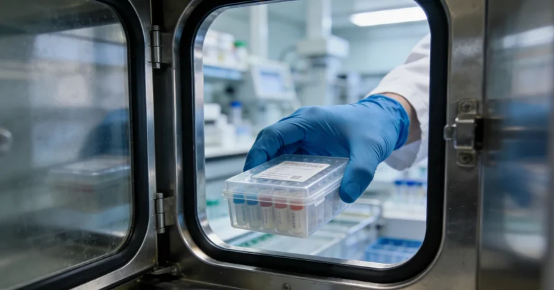 在枣庄医疗机构内，医生正向患者家属解读基因检测报告