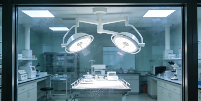 医生为患者讲解基因检测报告结果