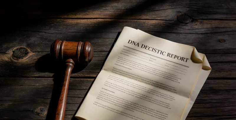 一位医生正在电脑前查看基因检测