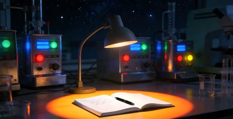 实验室技术人员进行基因测序分析