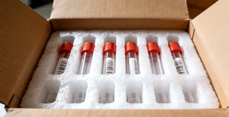 一个放在桌面上、个人信息被模糊